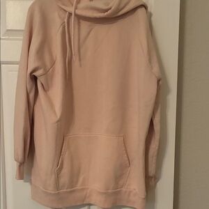 Zenana Outfitters Blush Cowl Neck Sweater